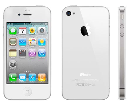 white iphone 4 pictures. We saw a white iPhone 4 in