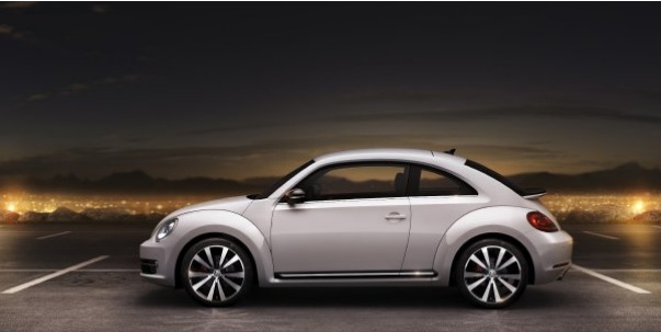 vw beetle new design. The new Beetle looks more