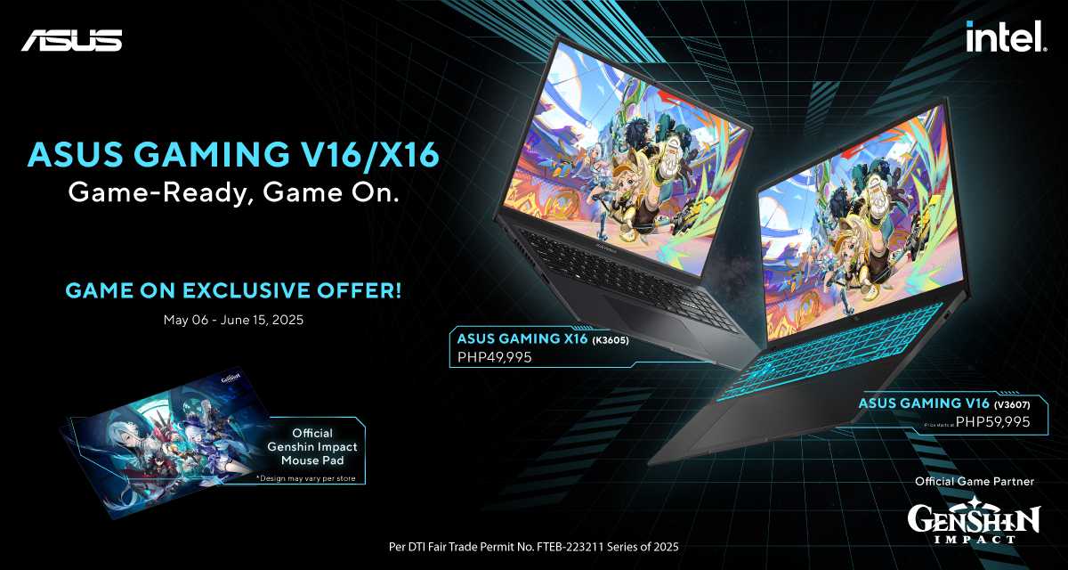 ASUS Gaming V16 and ASUS Gaming X16 Price