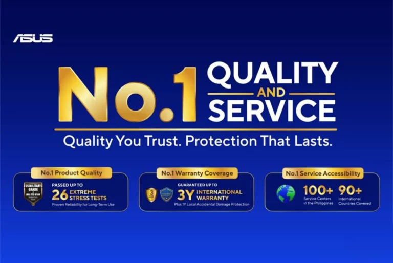 ASUS No.1 Quality & Service starts June 8 in PH ASUS No 1 Quality and Service