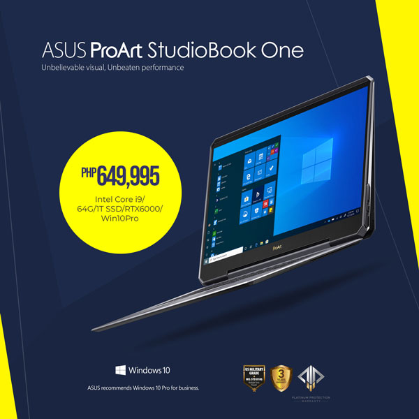 ASUS ProArt StudioBook One price philippines