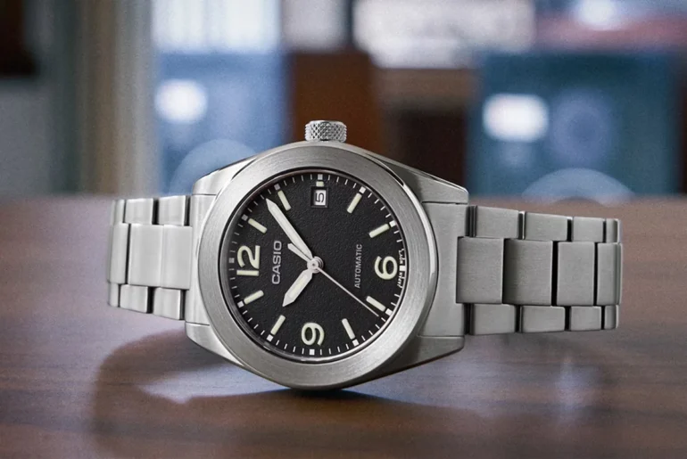 Casio CMK-100 automatic titanium watches coming to global markets Casio CMK-100