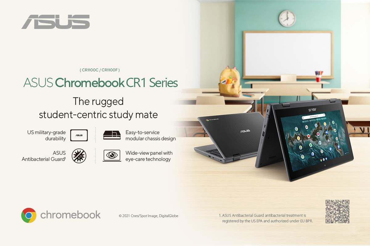 ASUS Chromebook CR1 and Flip CR1