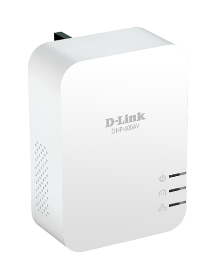D-Link DHP-600AV Powerline AV2 600 Gigabit Adapter