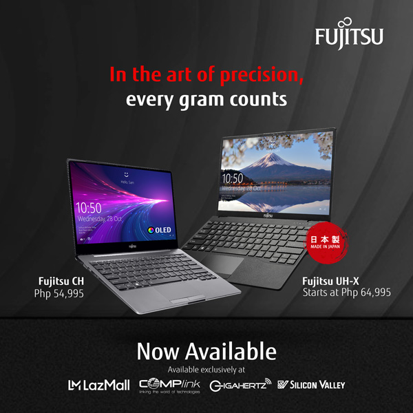 Fujitsu UH-X, CH Price in the Philippines