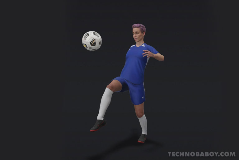 Google Athletes in 3D - Megan Rapinoe