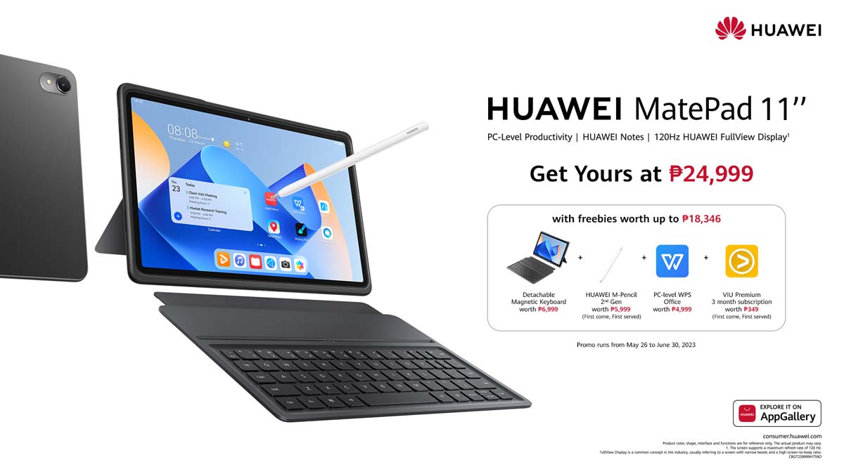 HUAWEI MatePad 11-inch 2023 Price in the Philippines