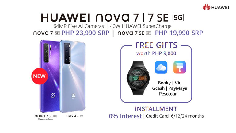 Huawei Nova 7 5G price specs Philippines