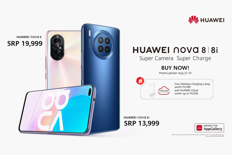 Huawei nova 8i, nova 8 now available philippines