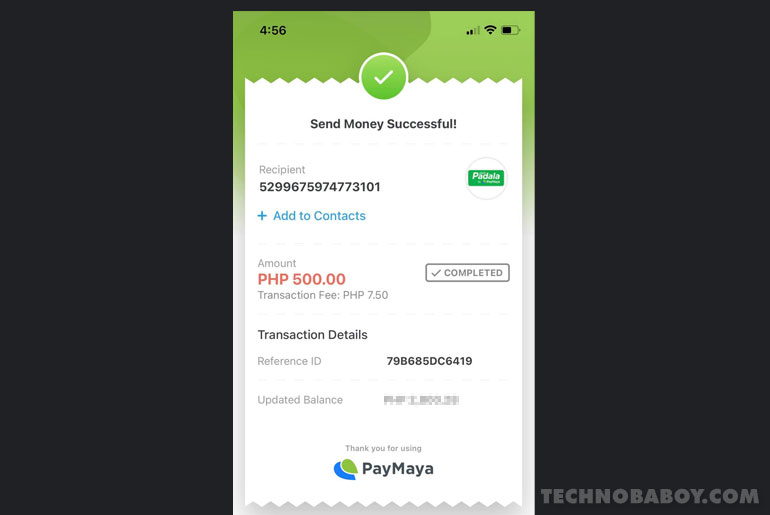 How to send money using PayMaya to your loved ones using Smart Padala