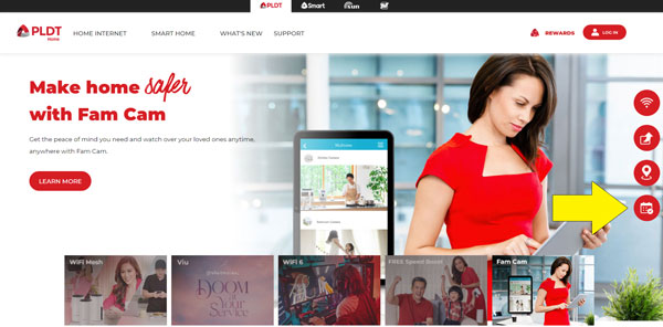 How to use PLDT Home's online booking appointment service