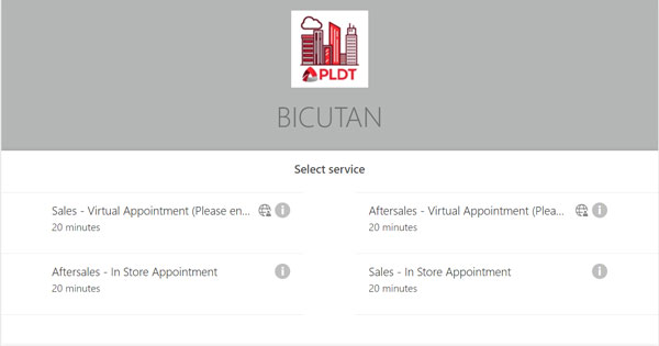 How to use PLDT Home's online booking appointment service