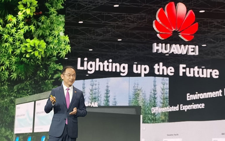 Huawei's Ryan Ding at the MWC Barcelona 2021