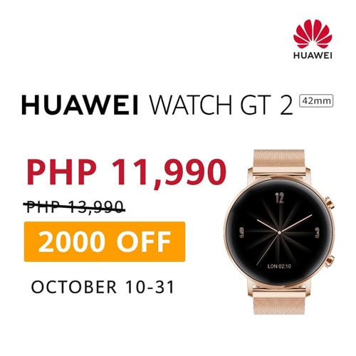 Huawei Watch GT2 promo