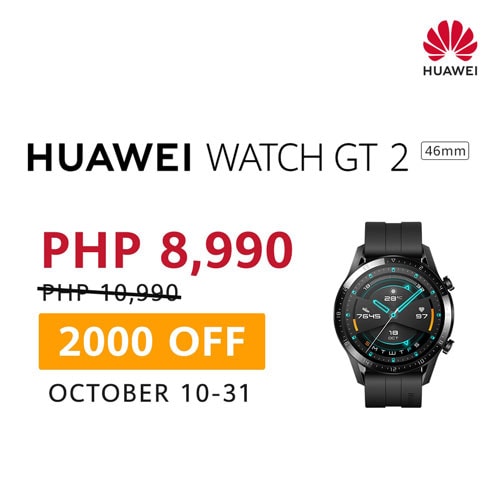 Huawei Watch GT2 promo