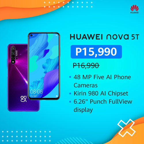 Huawei Nova 5T Price Drop Philippines