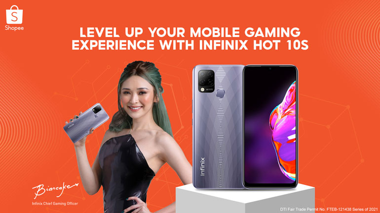 Infinix Hot 10S Shopee