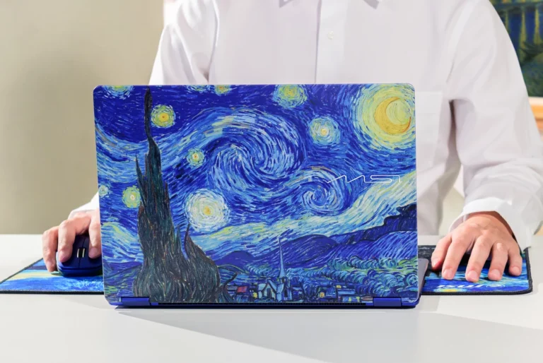 MSI Prestige 14 Flip AI+ Vincent van Gogh Edition
