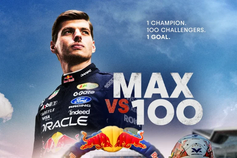 F1 champion Max Verstappen vs 100 drivers streaming on Disney+ live on September 17 Max Verstappen disney+ max vs 100