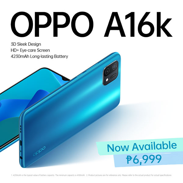 OPPO A16K Price Philippines
