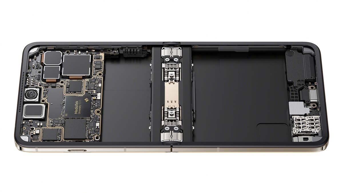 OPPO Find N3 Flip hinge