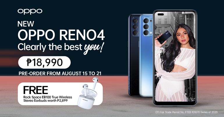 oppo reno4 pre-order Philippines