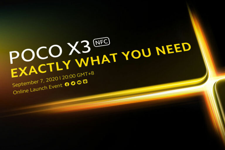 POCO X3 NFC set to launch on Sept 7; Here’s whats revealed so far POCO X3 NFC specs launch