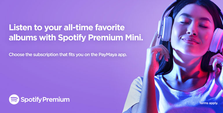 Paymaya Spotify Premium