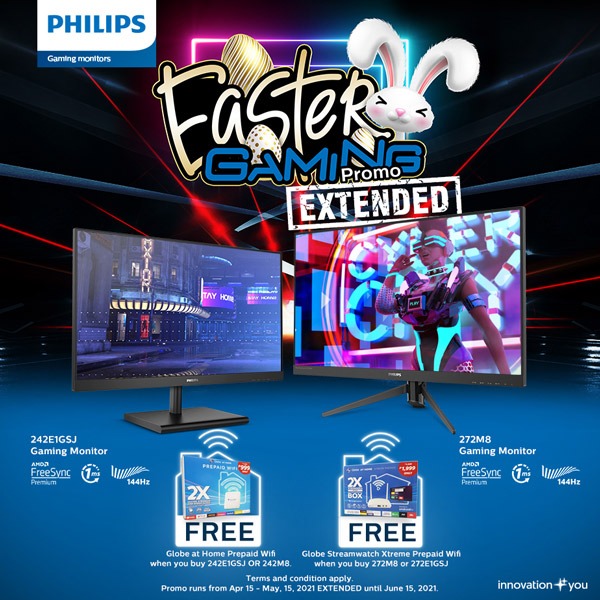 Philips Gaming Monitor Easter Gaming Promo Extended