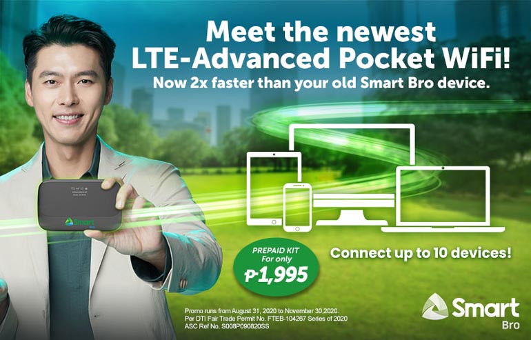Smart Bro LTE-Advanced Pocket WiFi Prepaid
