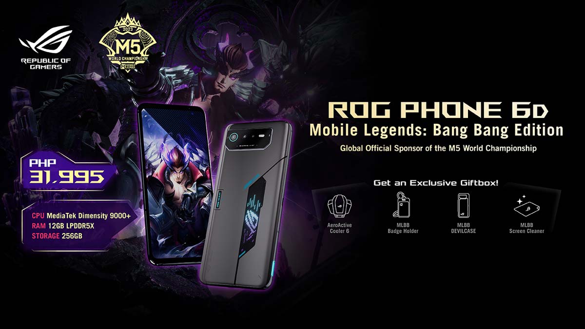 ROG Phone 6D MLBB Special Edition Price Philippines