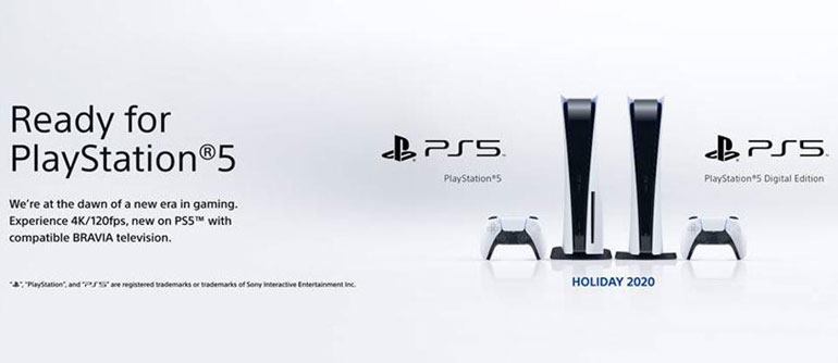Ready for Playstation 5 Sony Bravia TV