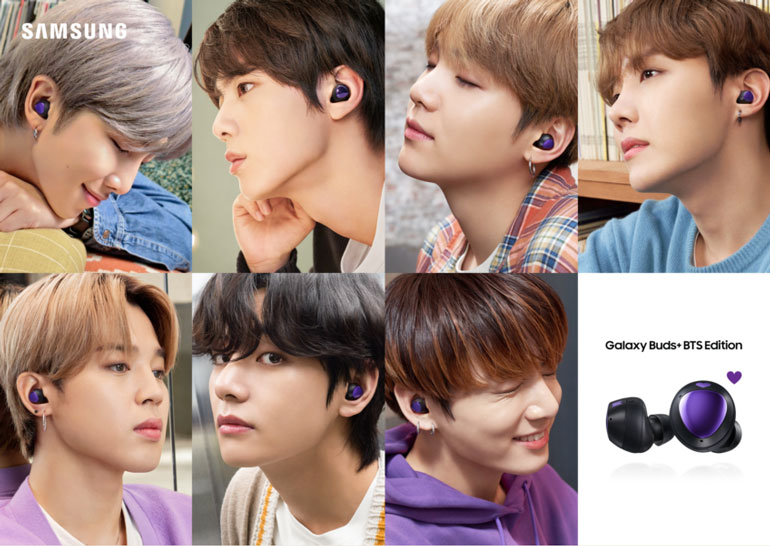 Samsung Galaxy Buds+ BTS Edition