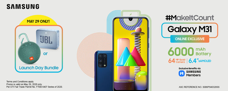 Samsung Galaxy M31 Price Philippines