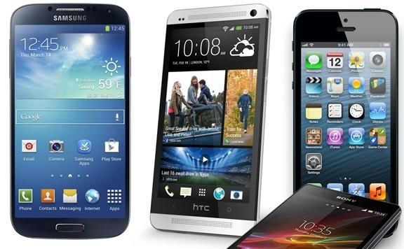 Samsung-Galaxy-S4-Sony-Xperia-Z-vs-iPhone-5s