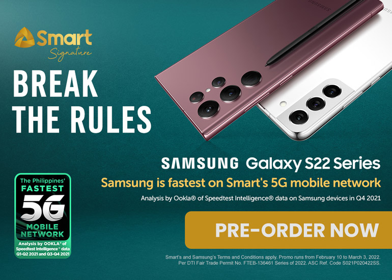 Samsung Galaxy S22 series Smart Signature Pre-order