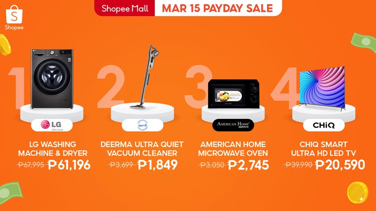 Shopee Payday Sale March 15