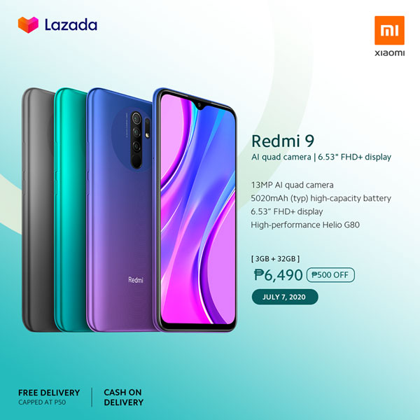 xiaomi redmi 9 lazada sale