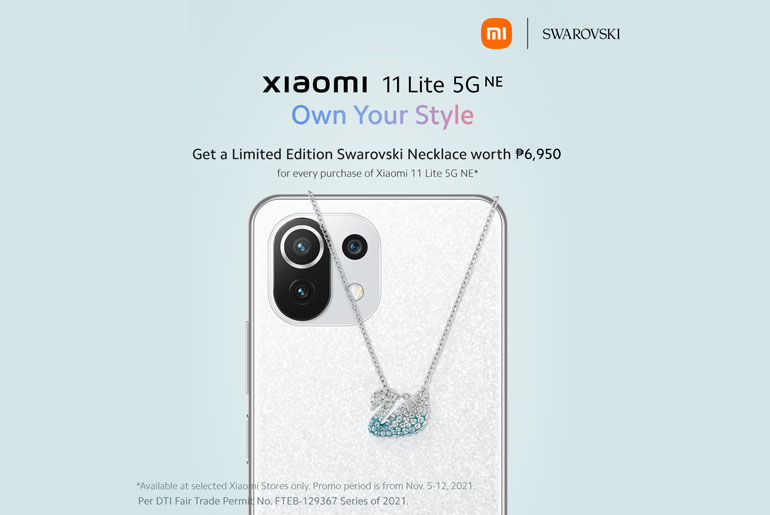 Xiaomi 11 Lite 5G NE Swarovskli