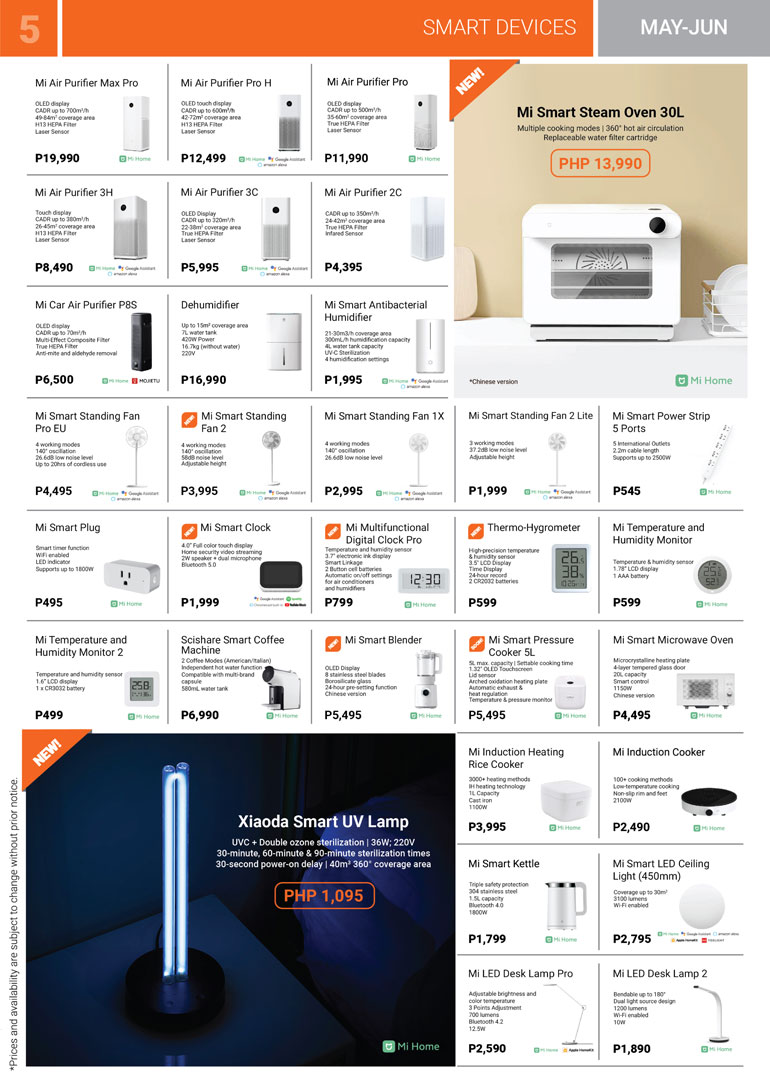 Xiaomi Mi Store Brochure May - June 2021
