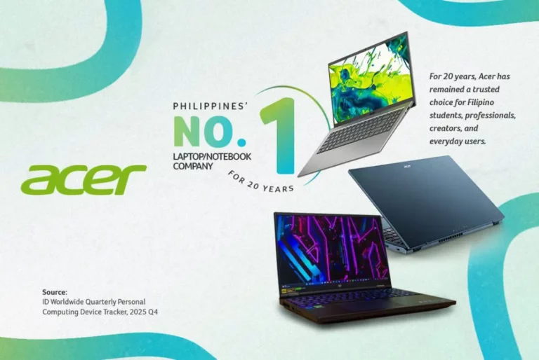 Acer extends two-decade streak as PH’s No. 1 laptop brand acer no. 1 philippines