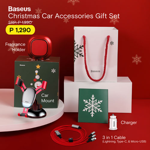 Baseus Christmas Car Accessories Gift Set