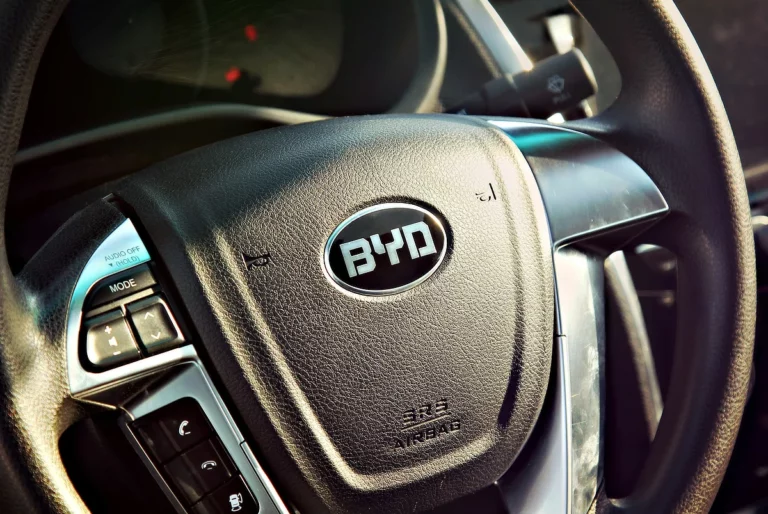 byd steering wheel
