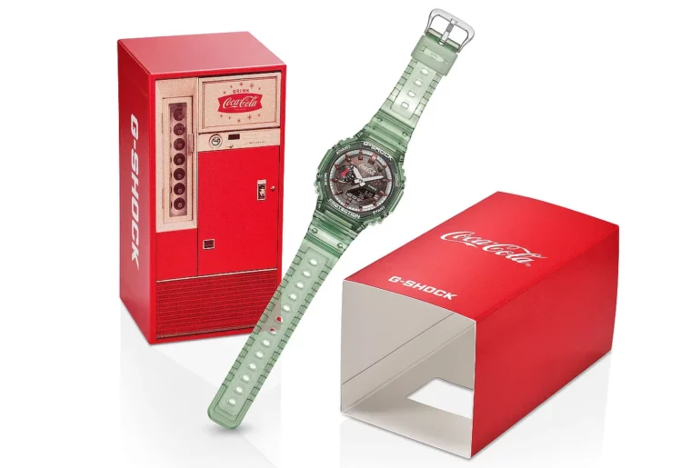 Casio's G-SHOCK x Coca-Cola GA-2100CC-3A
