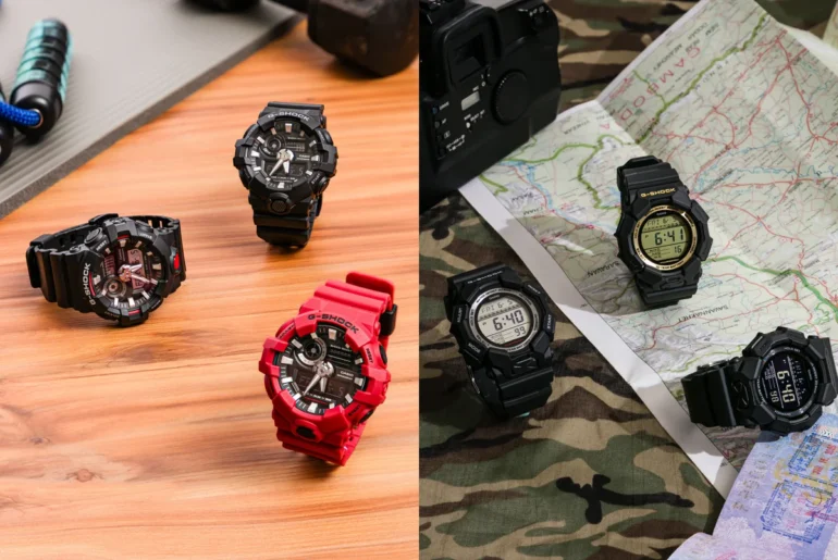 Casio G-SHOCK GA-700 series and GD-010 series