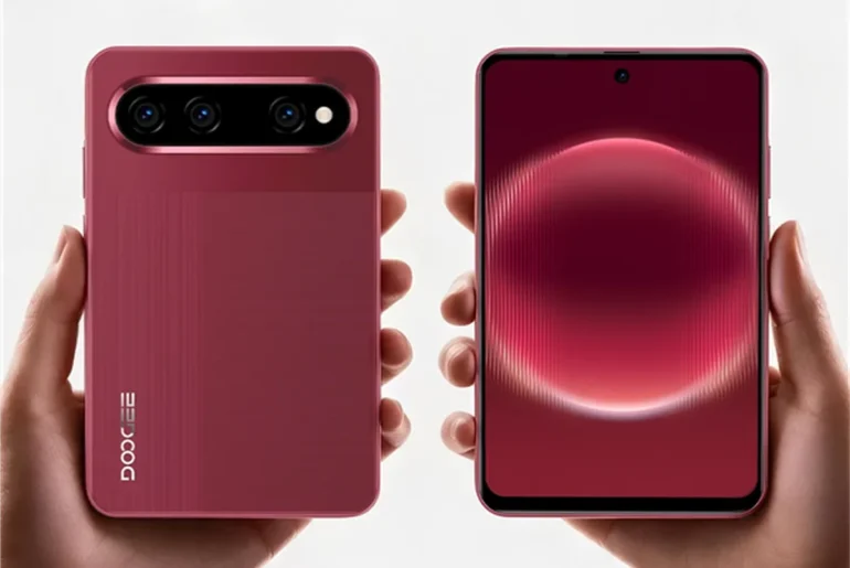 Doogee teases Note60 W with wide-screen design; looks like a folded Galaxy Fold8 doogee note 60 w