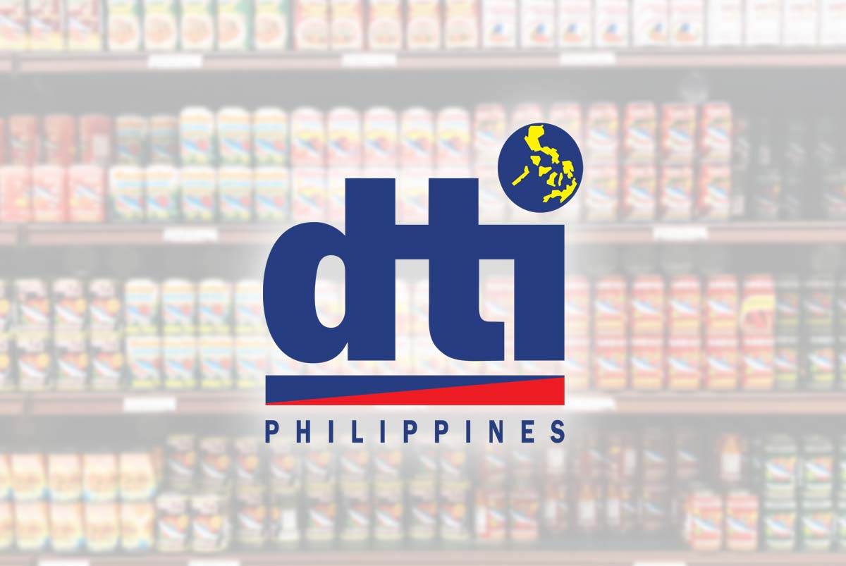 DTI enforces price freeze in areas under a state of calamity DTI Logo