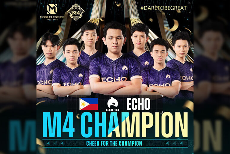 ECHO dominates Blacklist International 4-0 to win Mobile Legends M4 world champions