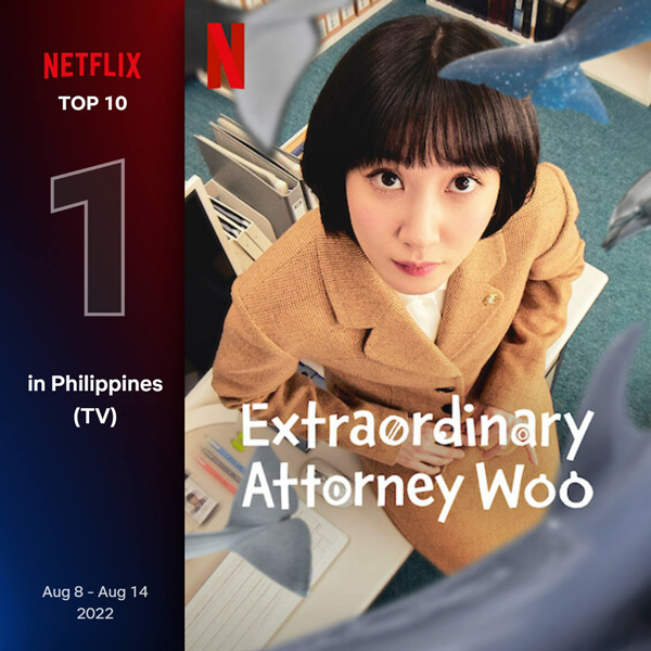 Extraordinary Attorney Woo Top TV Show on Netflix