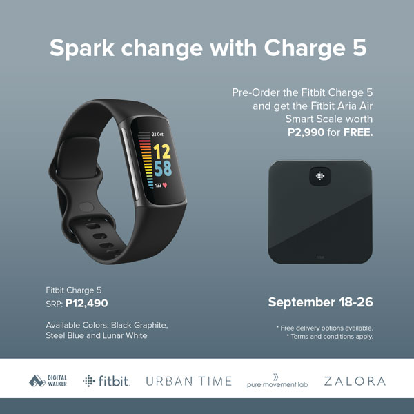 Fitbit Charge 5 Pre-order Freebie Philippines